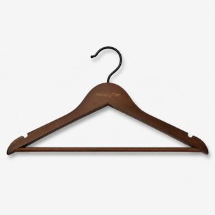 SalvatoreHomes - Premium Suit Hanger - Wood - Brown