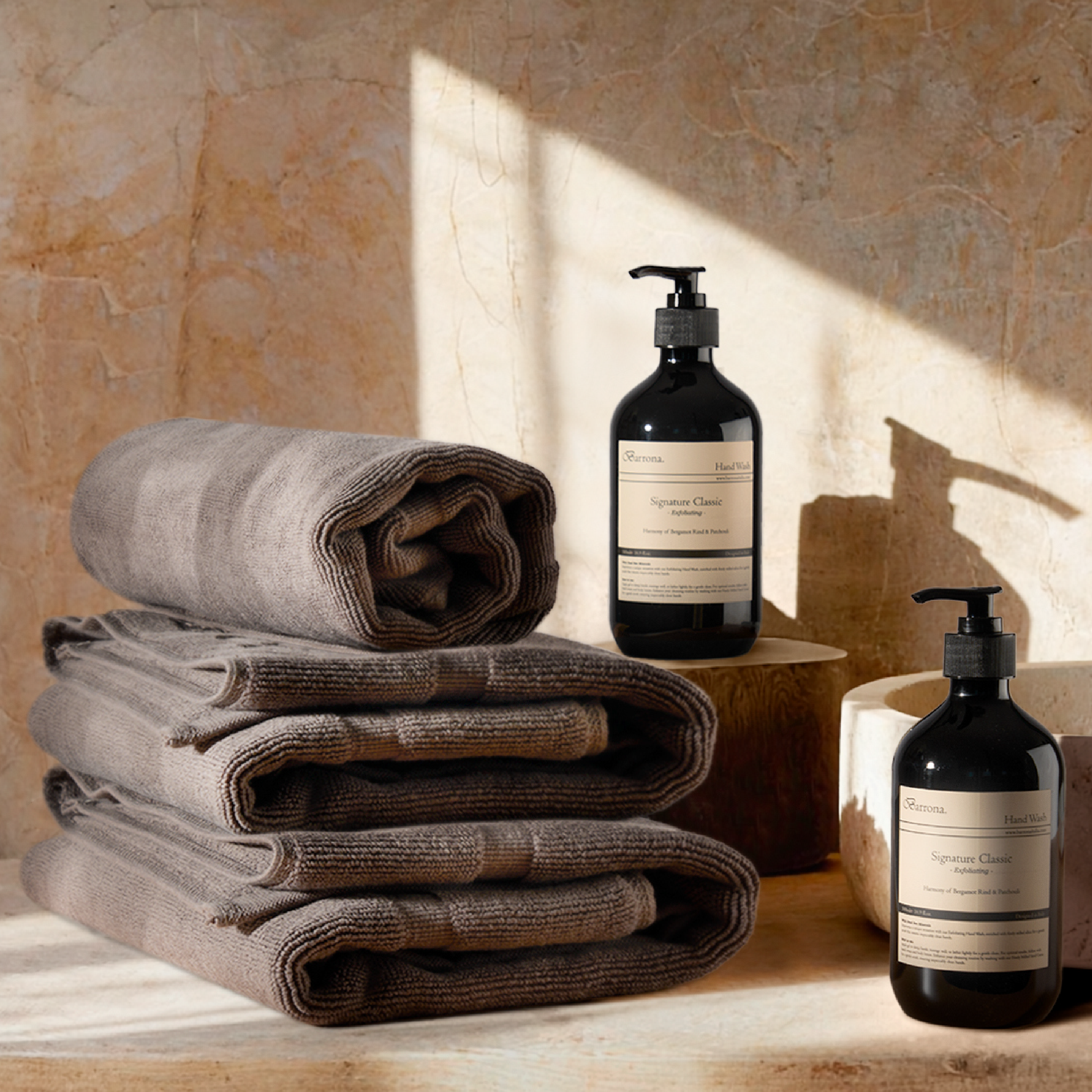 Hand Wash & Small Towel Set